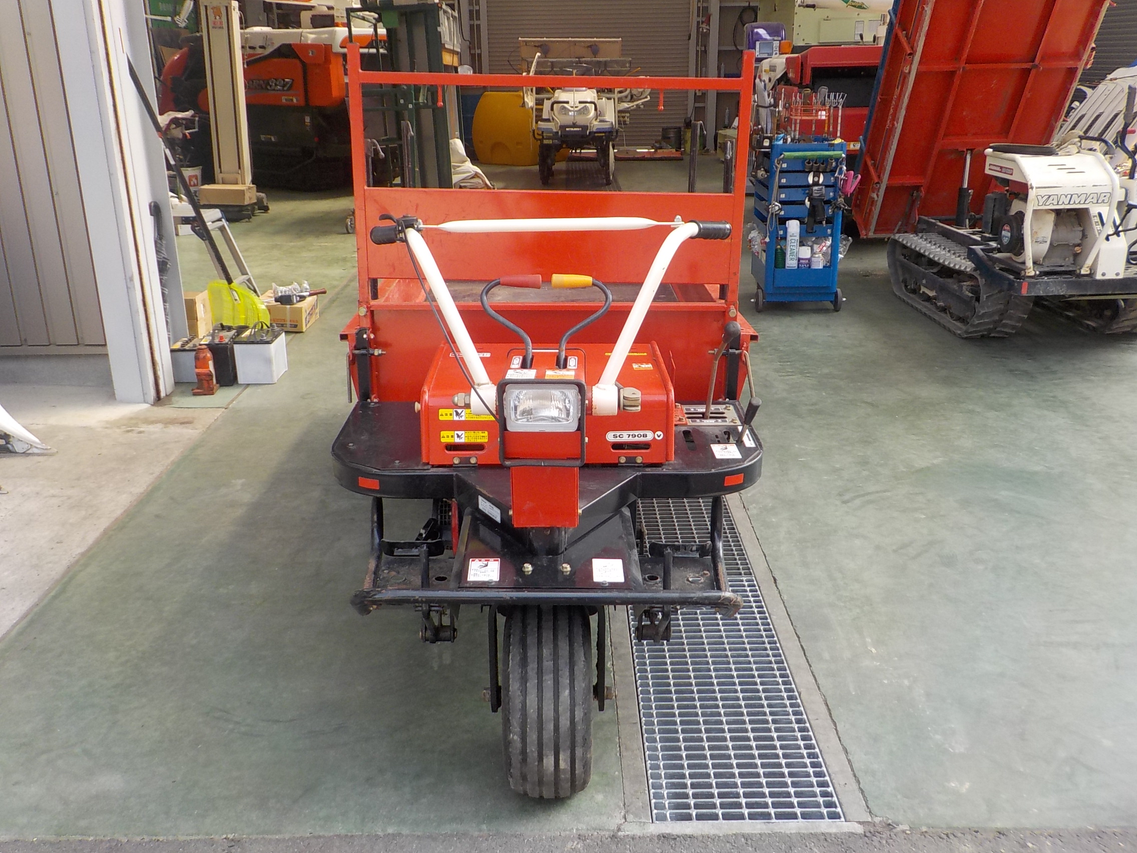 カワシマ 三輪運搬車 SC790BV 6.0PS 積載重量500㎏ 3輪 ホイール