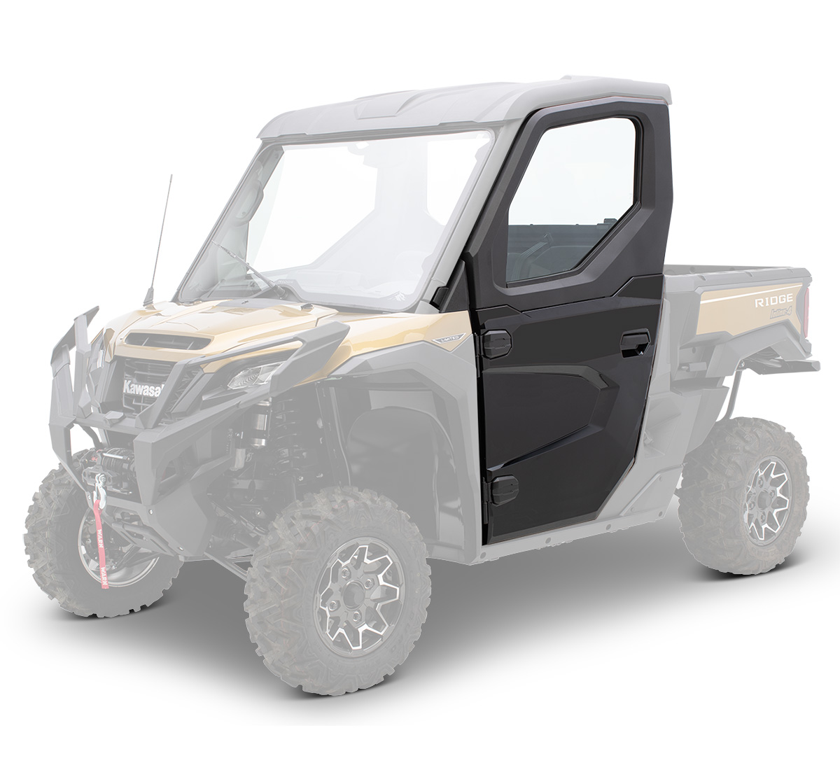 RIDGE® Ranch Edition Powered Door Set | Kawasaki Motors Corp., U.S.A.