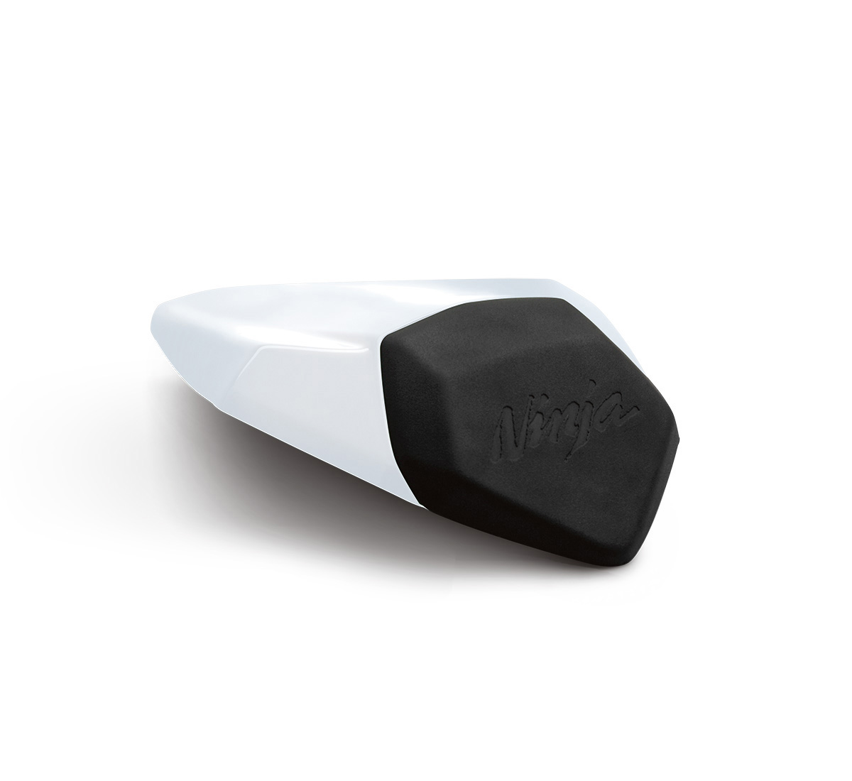 NINJA® ZX™-6R ABS Seat Cowl, Pearl Robotic White/68N | Kawasaki