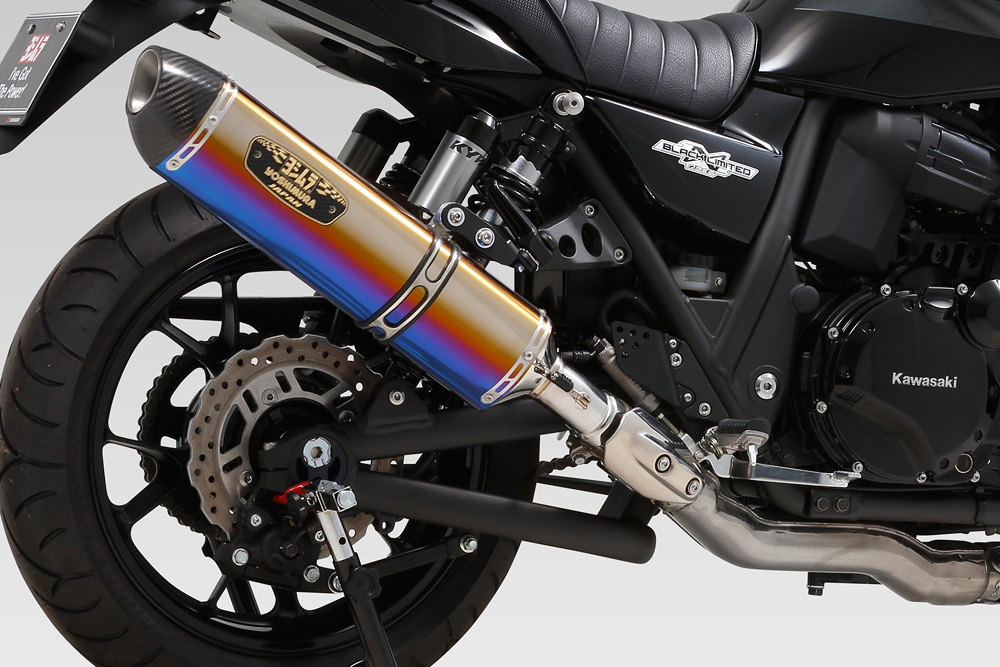 ヨシムラジャパンより、スリム&ロングになったZRX1200 DAEG用『Slip-On