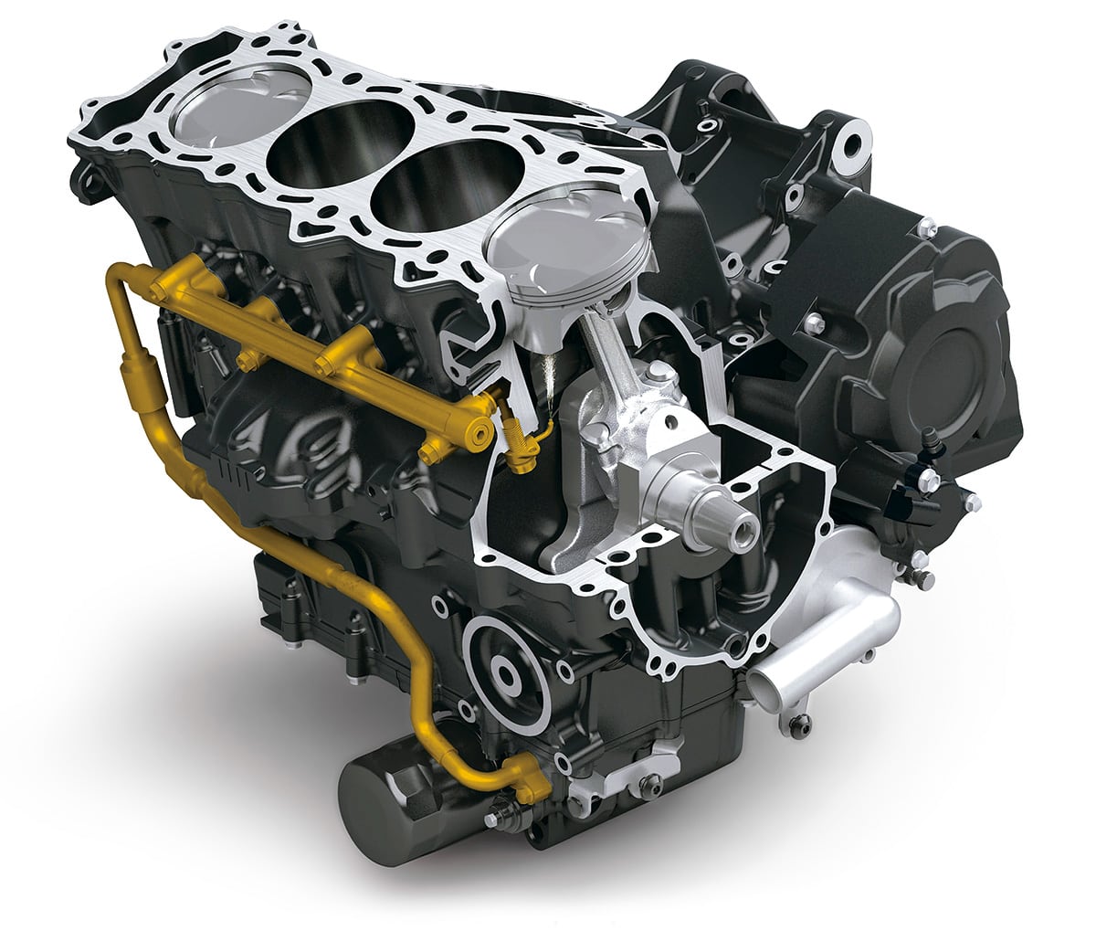 カワサキらしい最強エンジン。Ninja ZX-14Rのエンジンメカニズムとその