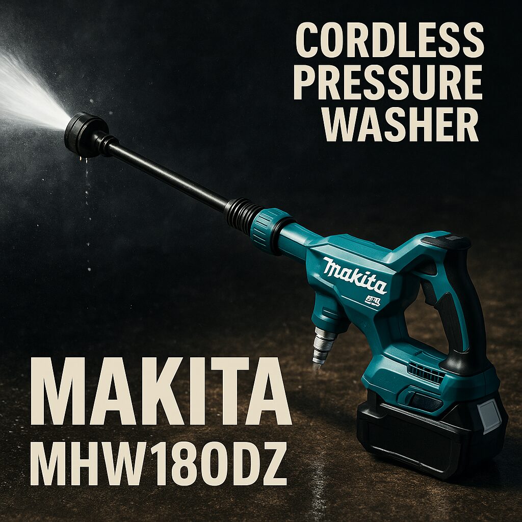 マキタ(Makita) MHW180DZ 充電式洗浄機の性能を徹底レビュー：電源も
