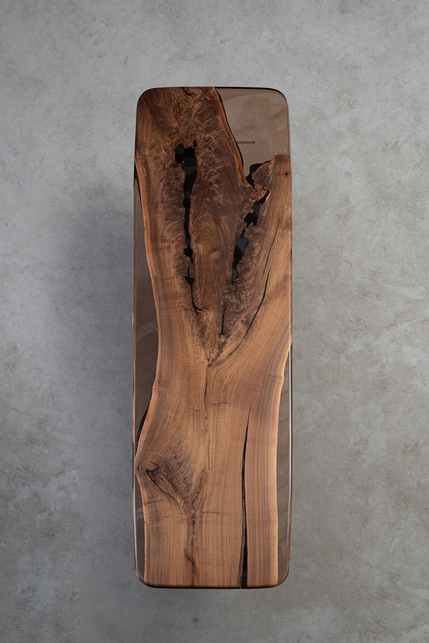 Black Walnut× Epoxy Resin】木製 ボウル 作家もの Black Walnut