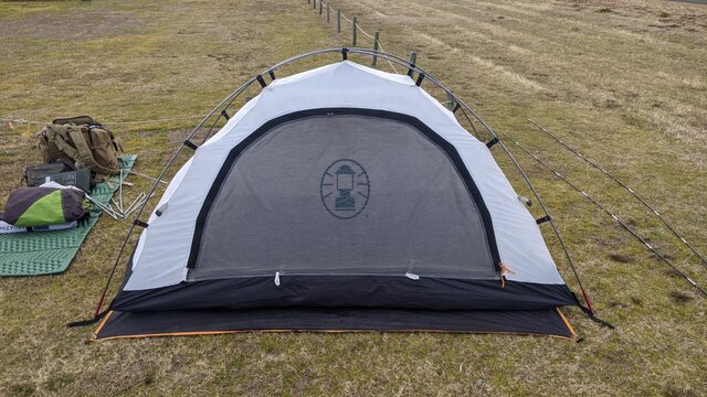 ツーリングドームST メインポール アルミ製に交換して軽量化 | kabada blog