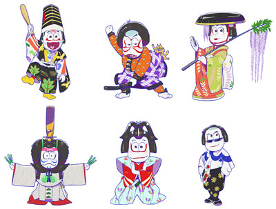 おそ松さん×歌舞伎、コラボ商品第二弾登場｜歌舞伎美人