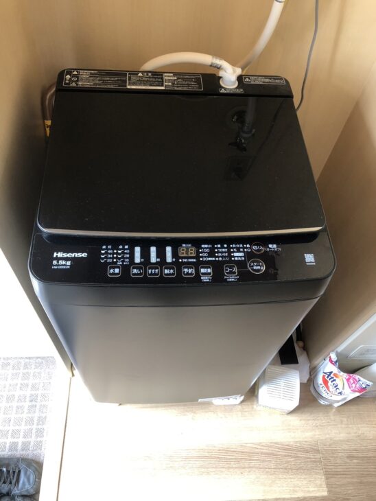 買取】三田市へ出張！Hisense（ハイセンス）全自動電気洗濯機 HW
