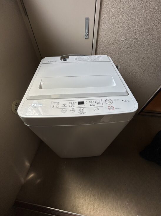 930 ヤマダ おしゃれブラック 4.5kg洗濯機 コンパクト 2025年製 930