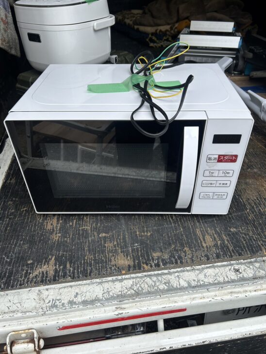 出張査定】ハイアール 電子レンジ KS-MW23T17 2023年製等家電3点まとめ