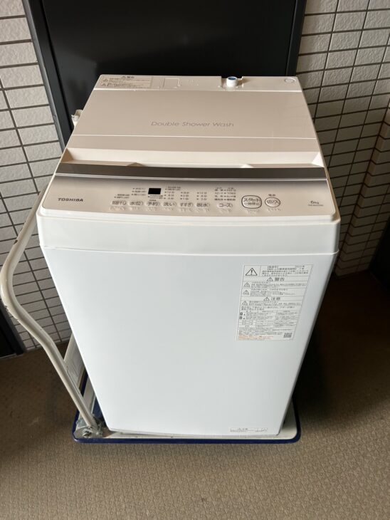 川崎市宮前区】TOSHIBA（東芝） 6.0kg全自動洗濯機 AW-6GA2 出張買取