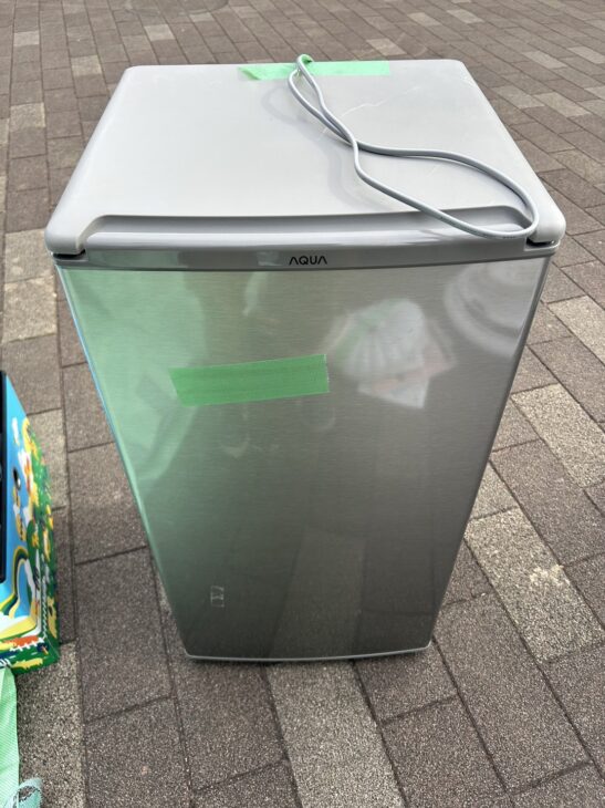AQUAの直冷式冷蔵庫 AQR-8K(S)2022年製【最高買取金額】を習志野市でご