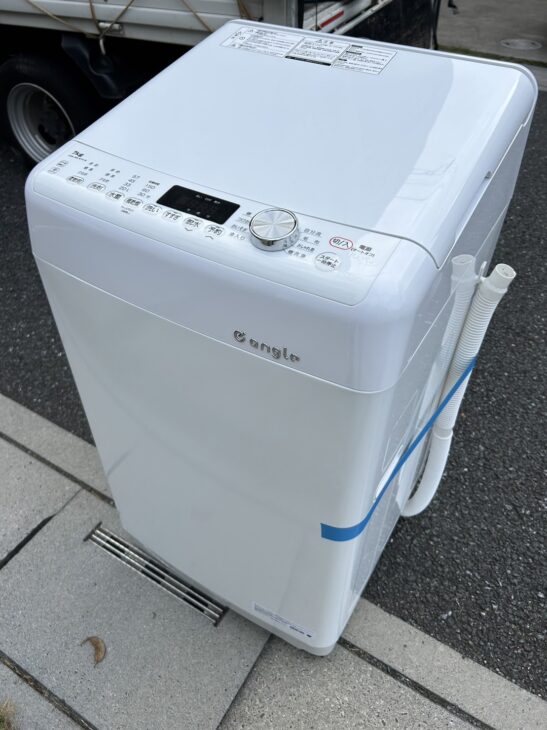 e angle(イーアングル) 7.0kg 全自動洗濯機 ANG-WM-B70-W 横浜市港北区