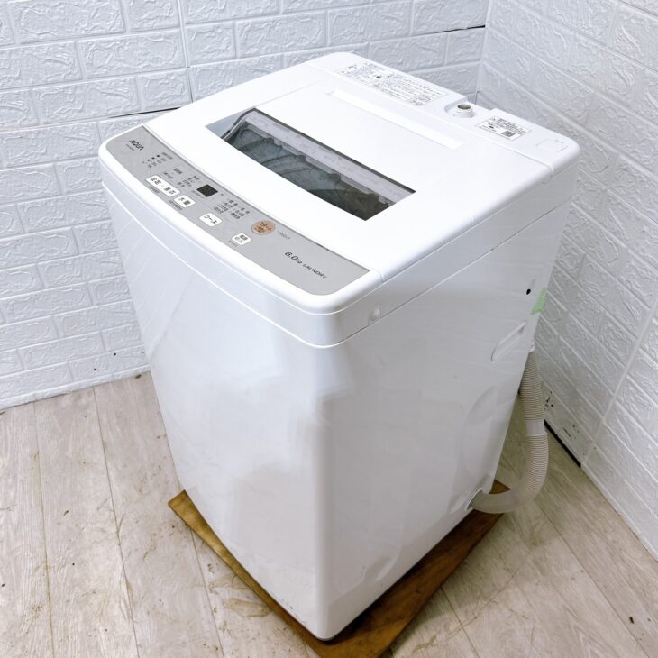 AQUA 洗濯機 AQW-S60J(W)2021年製を新座市にて【買取】ご案内しました