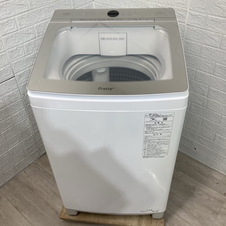 AQUAの10キロ 洗濯機 AQW-VA10M 2022年製を引っ越し売却で【出張査定