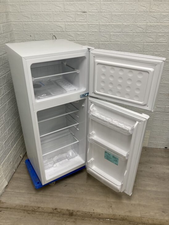 ハイアール 130L ノンフロン冷凍冷蔵庫 JR‐N130C 2023年製 【北海道