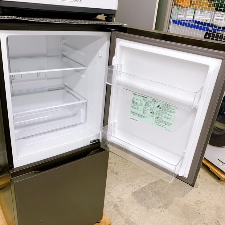 東京都渋谷区でAQUA AQR-14P（DS）（2023年製）冷凍冷蔵庫を出張買取