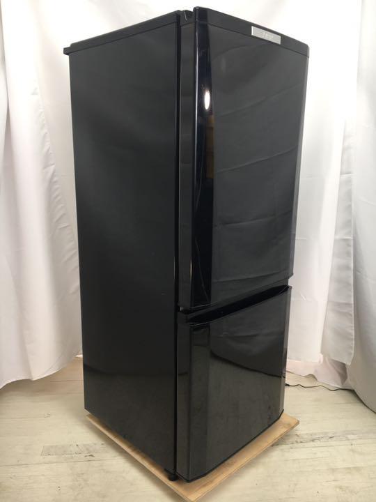 名古屋市内優先】三菱 2020年MR-P15EE-KK1 冷蔵庫 ブラック 名古屋市内