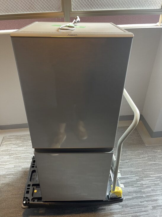 八王子市へ出張 2ドア冷蔵庫 AQR-13K 2021年製【買取】でした！ ｜出張