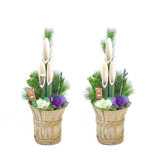 迎春門松 【屋外用】（高さ約70cm）の販売、通販のページ｜門松.jp