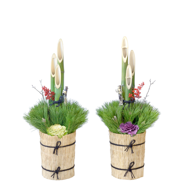 ディスプレイ用門松 「彩（いろどり）」（高さ約1m）の販売、通販の