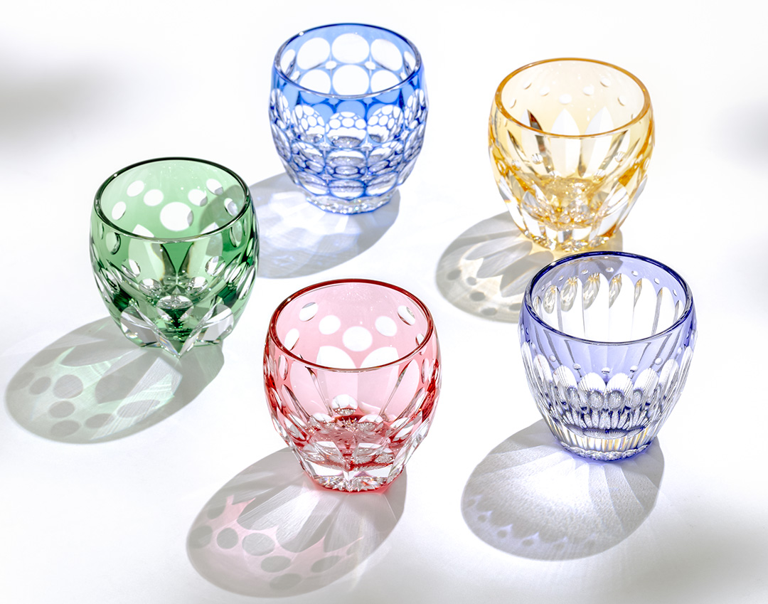 Marvin】カガミクリスタル 懐石杯 5つセット Marvin様専用】カガミ