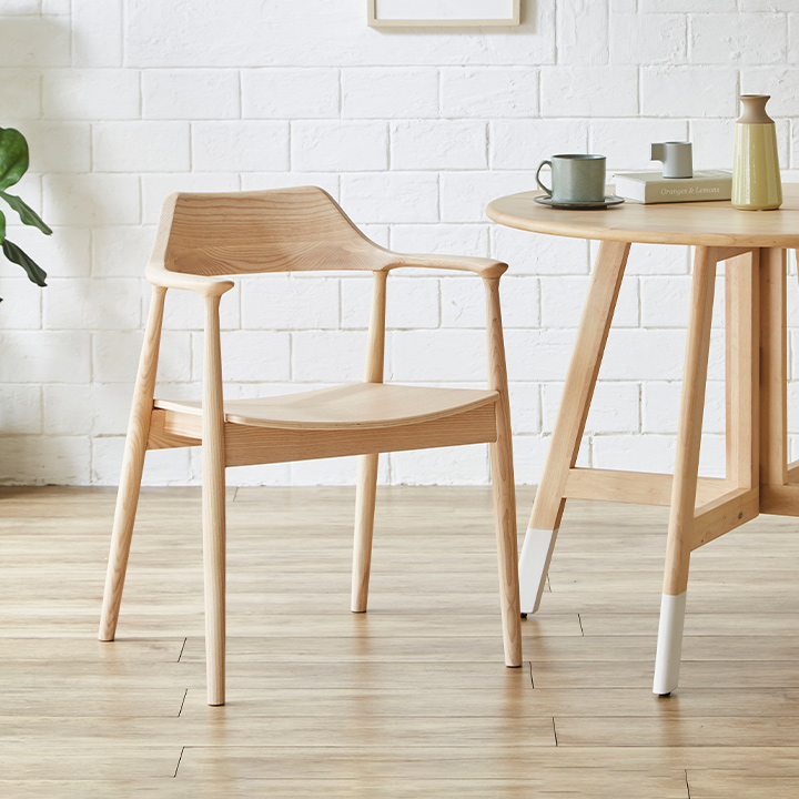 完成品 ダイニングチェア Shaun(ショーン) 板座 1脚 4色対応の通販情報