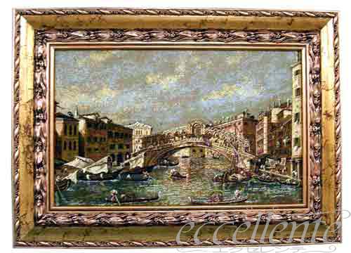 イタリア製ゴブラン織額絵
