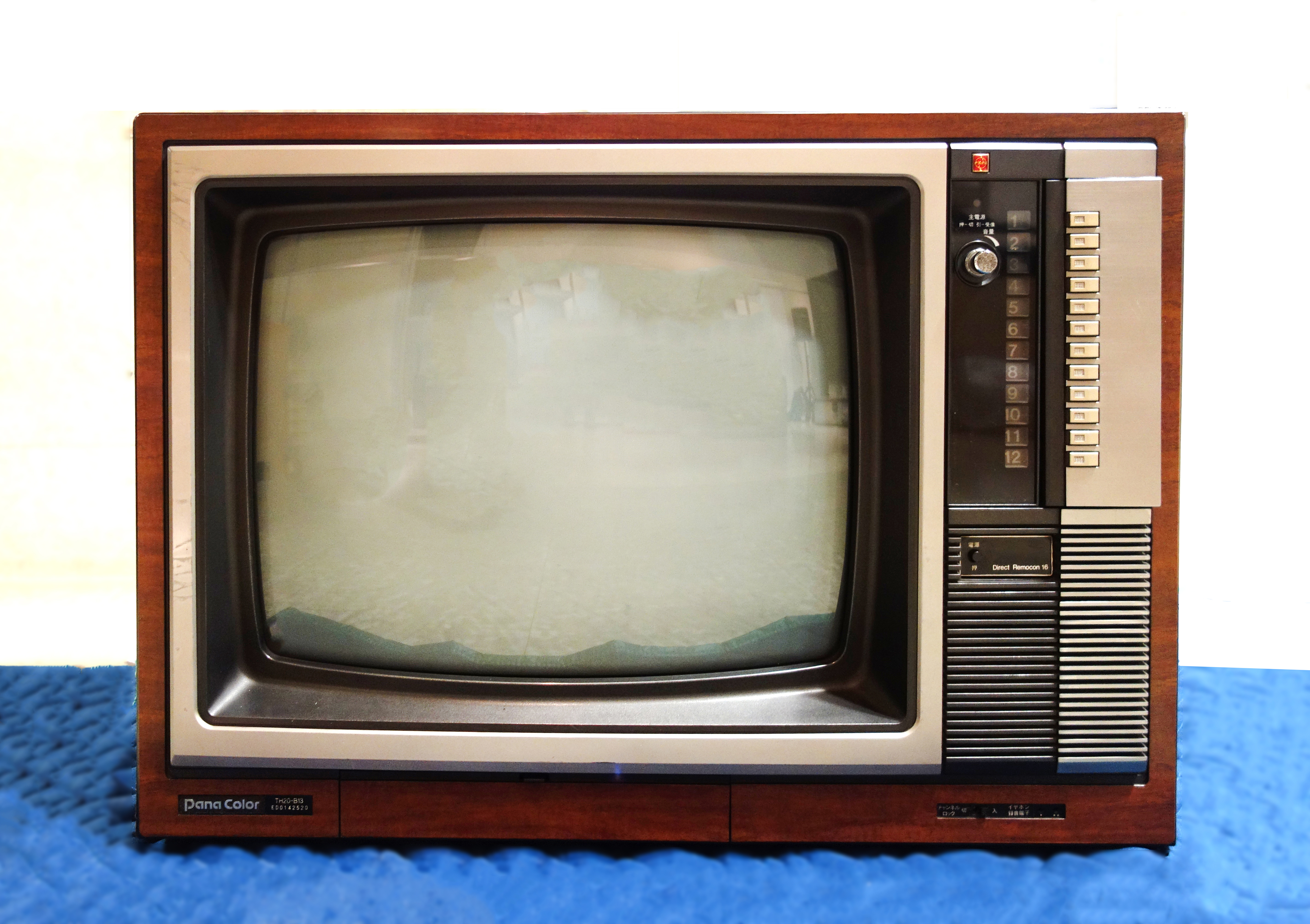 理工電子資料館:ブラウン管テレビ パナカラー TH-20-B13