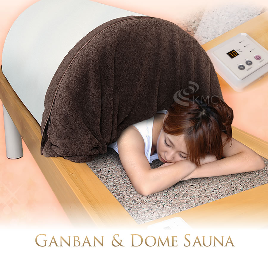 日本製・岩盤浴ベッドセット(岩盤浴ベッド+遠赤外線ドームサウナ)100V