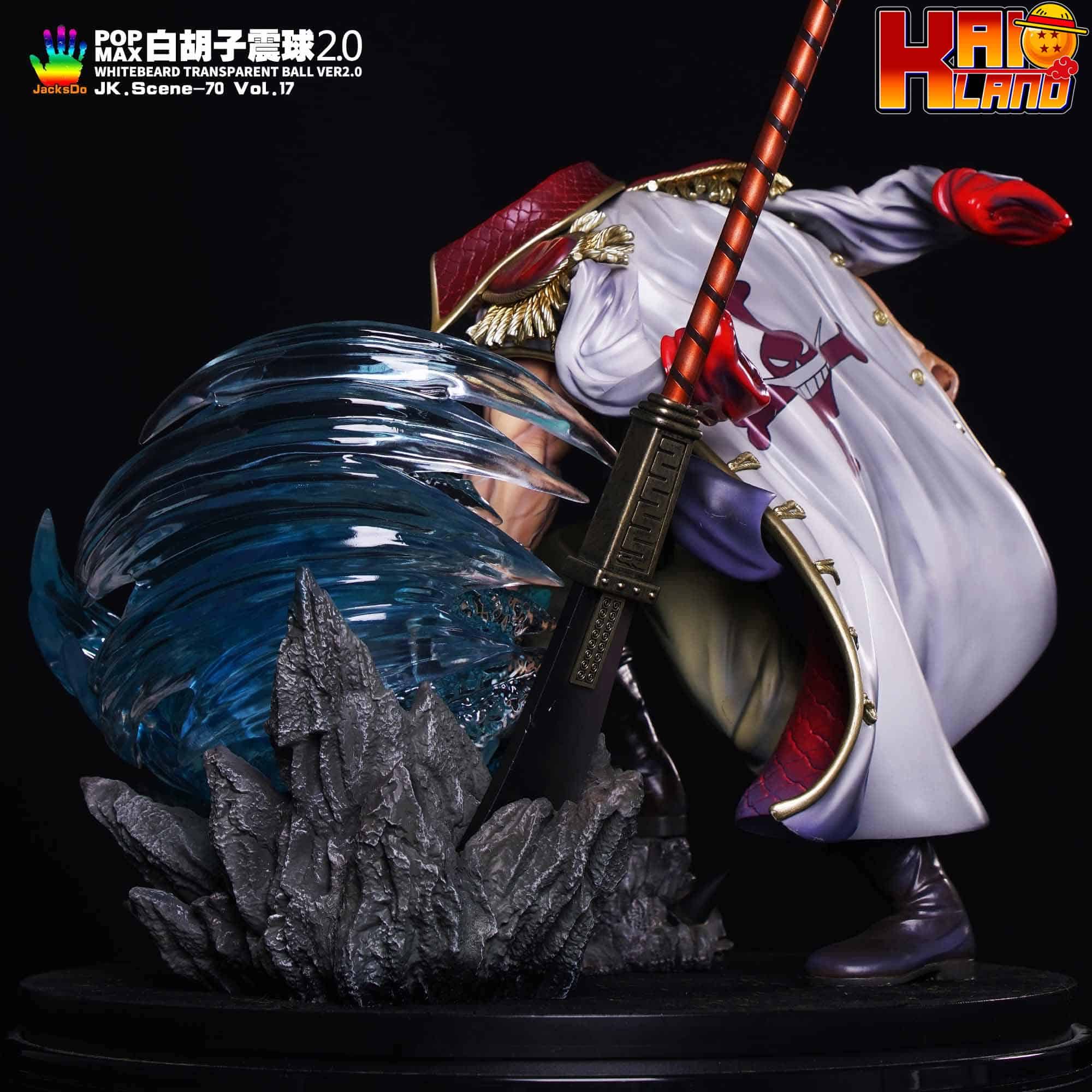 ワンピース Jacksdo スタジオ白ひげ特殊効果アクセサリー V2 樹脂