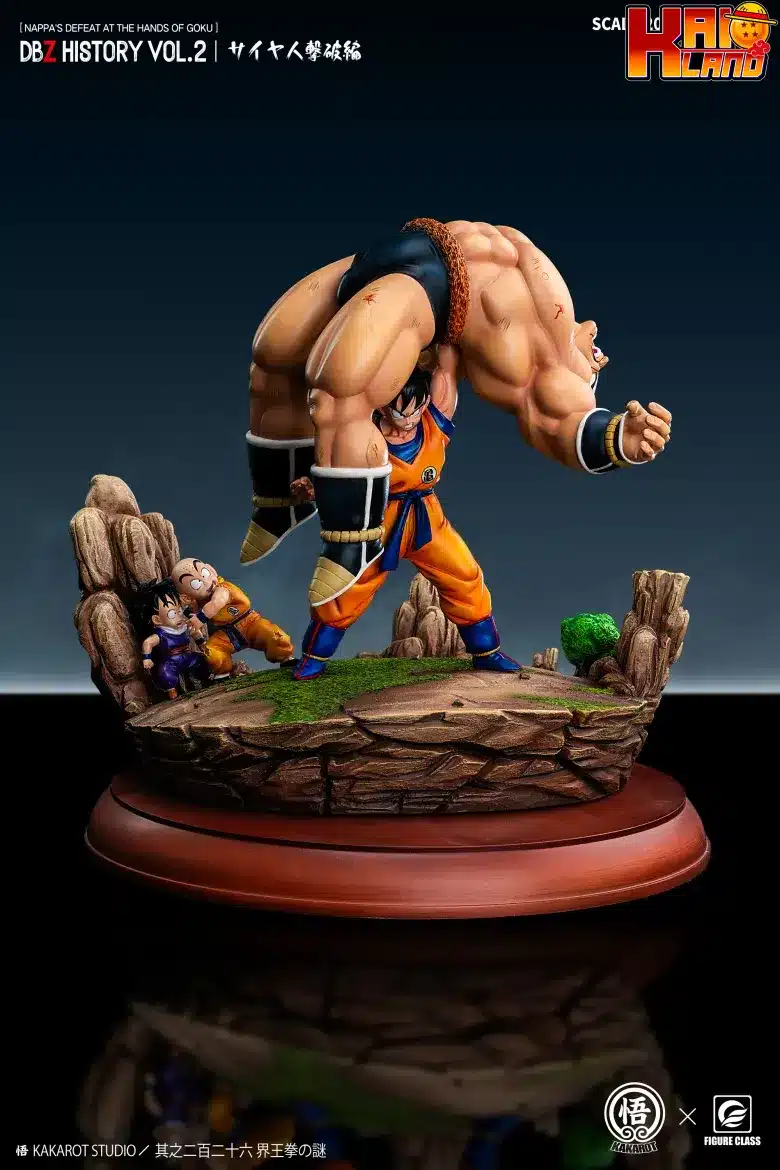 ドラゴンボールフィギュアクラススタジオ 悟空ナッパ 樹脂製スタチュー