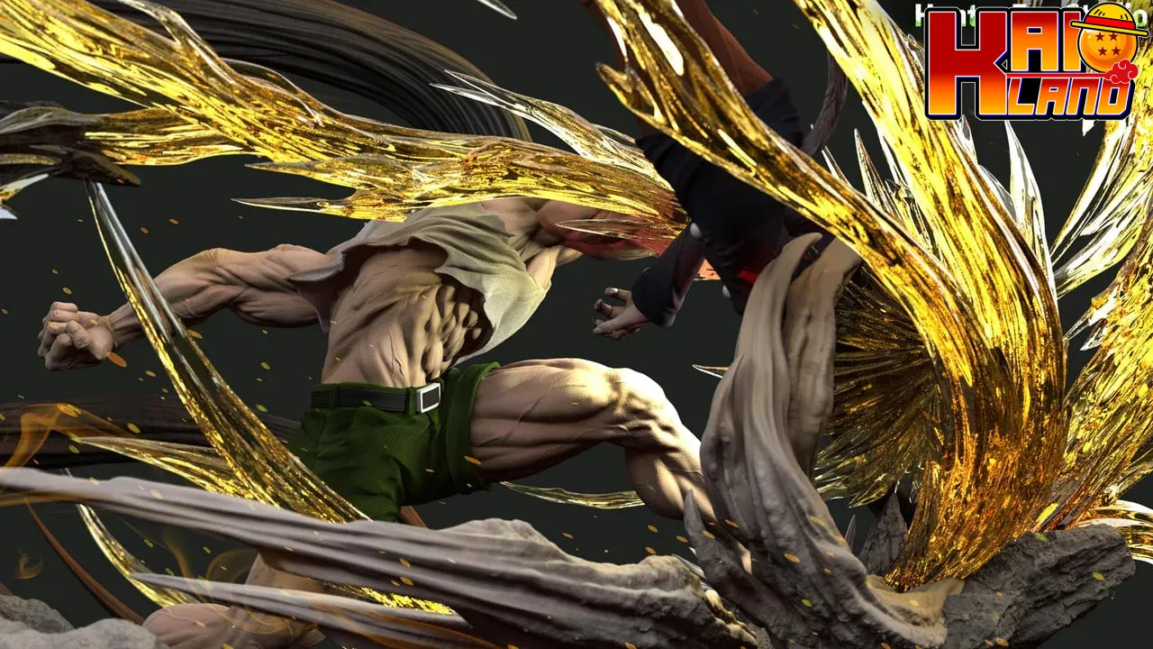 ハンター×ハンター ハンターファン・ゴン対ネフェルピトー 樹脂製