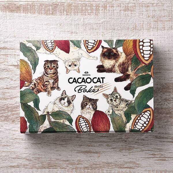 オンラインストア限定 ダダカ CACAOCAT Bake mini ミックス6個入