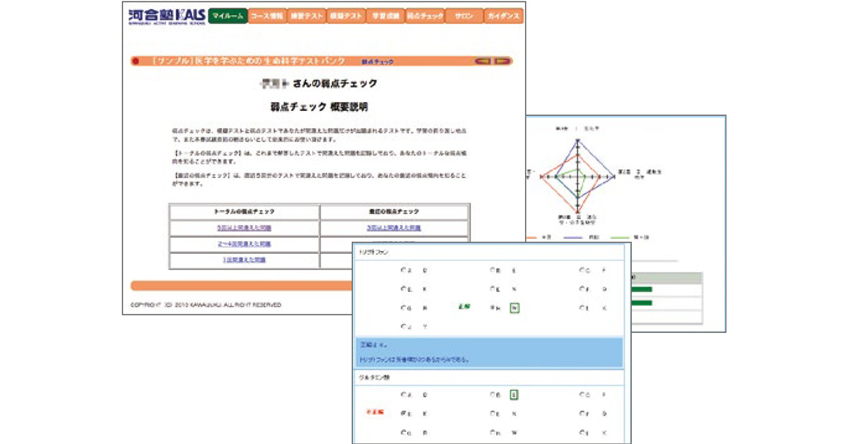 受講生専用サイト 受講サポート | 医学部学士編入 対策講座 河合塾KALS