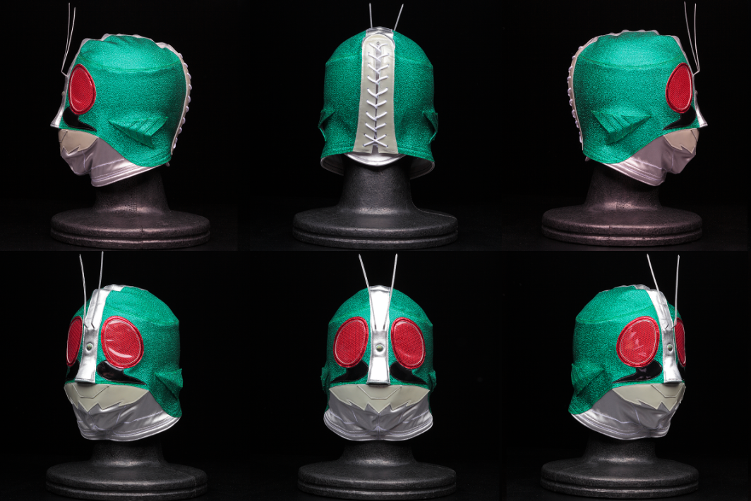 闘うマスクヒーロー「仮面ライダー」のプロレスマスクが再販開始