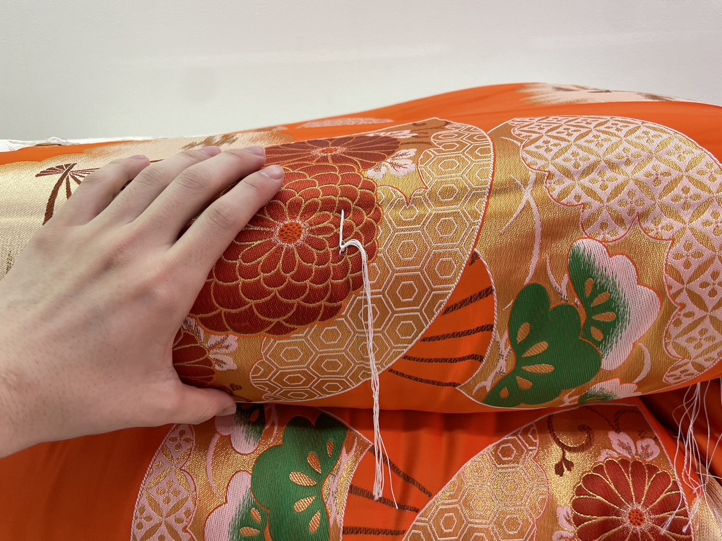 婚礼布団を敷布団に作りかえ | 京都亀岡・匠がいる寝暮(しんぐ)店