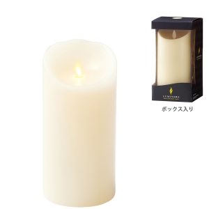 LEDキャンドル LUMINARA（ルミナラ）ピラー3×6（直径約7