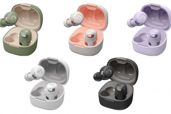 ニュアンスカラー5色展開のイヤホン JVCケンウッドが発売