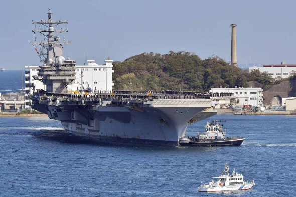 横須賀の原子力空母、ジョージ・ワシントンに交代へ 動画 | カナロコ