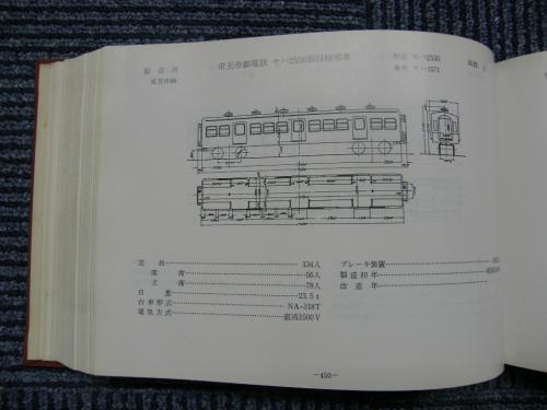 金沢書店 / 日本民営鉄道車両形式図集 上編