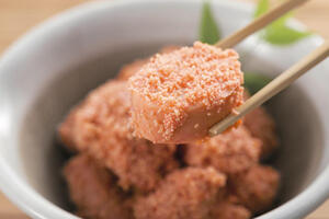 焼き辛子明太子・焼き甘口たらこ（各200g）｜かねすえ本舗