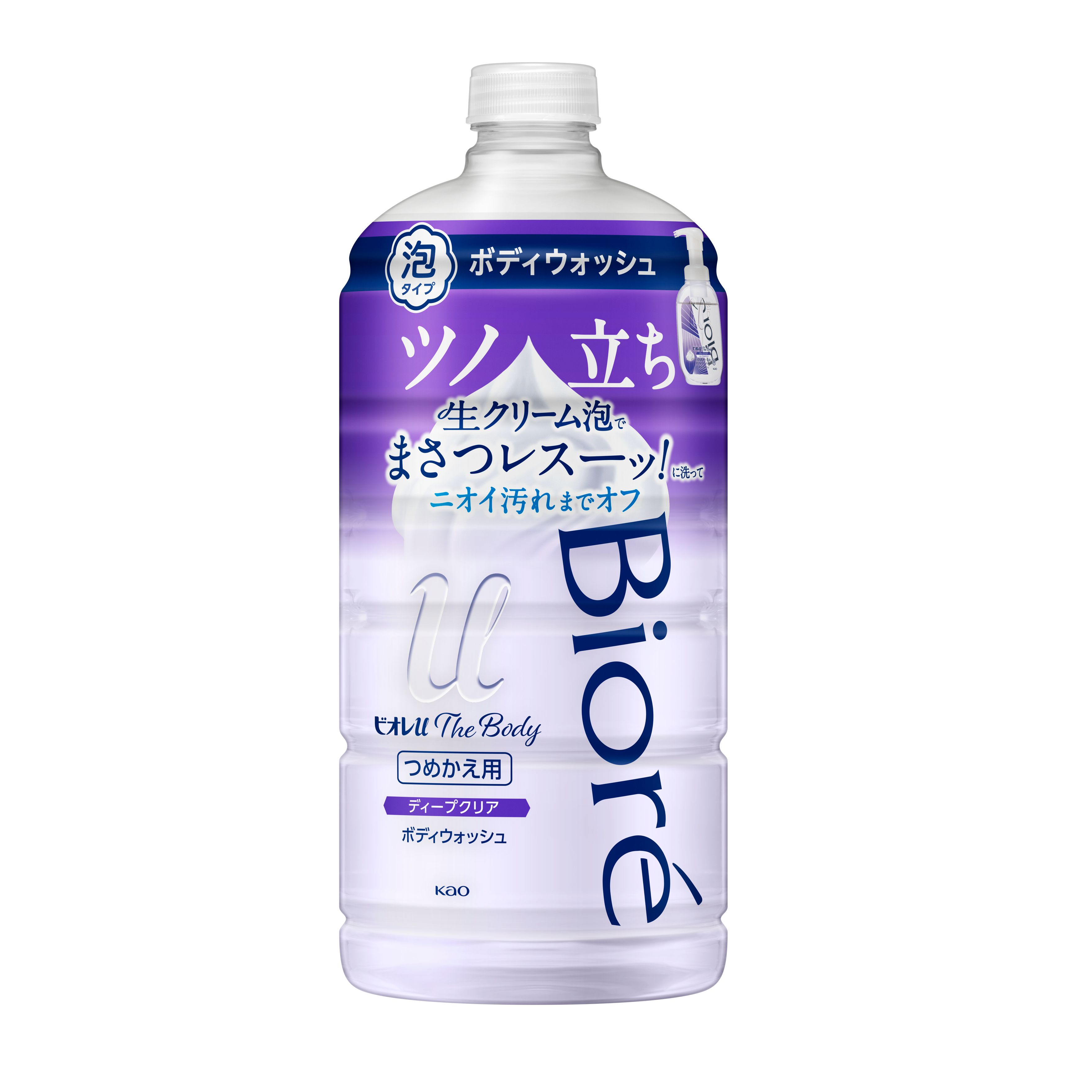 ビオレu ザ ボディ 泡タイプ ディープクリア つめかえ用 780ml