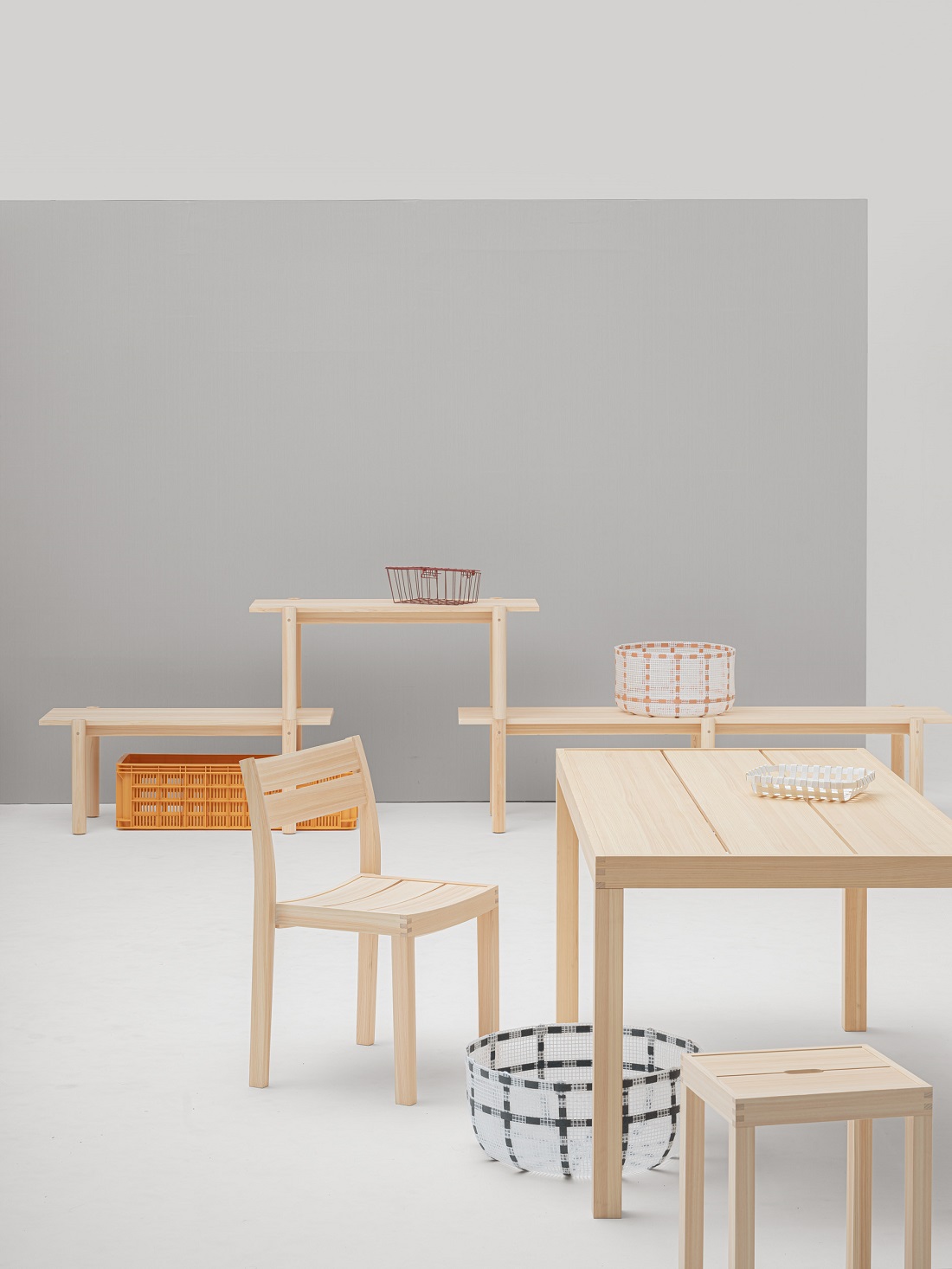 全国4か所のカリモク家具ショールームにて「PROJECT HINOKI II」巡回展