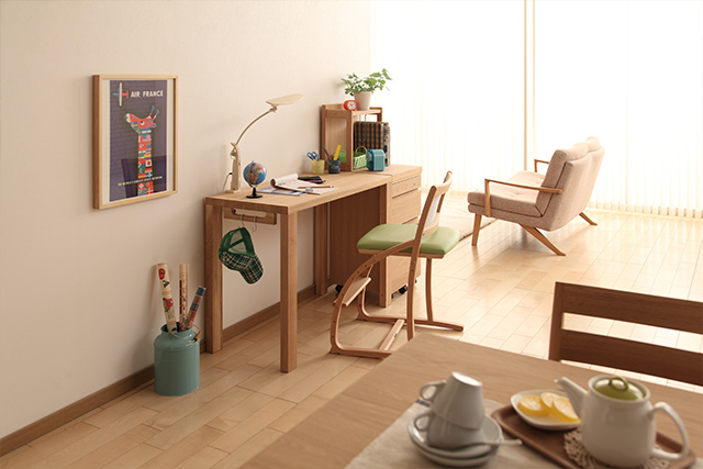 学習机・勉強机ならカリモク家具｜ボナシェルタ | 国産家具メーカーの