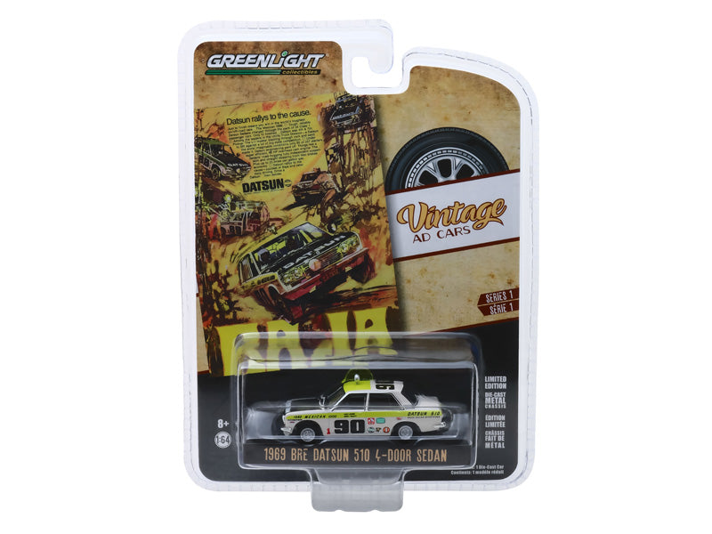 1969 Datsun 510 4-Door Sedan #90 - 1969 Mexican 1000 - Rallys To