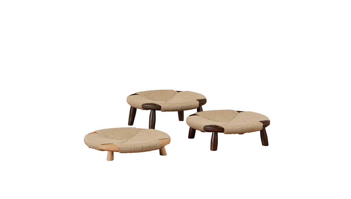 柏木工 座椅子 円形 座膳 THE ZEN 座椅子 - 国産無垢家具は飛騨高山発