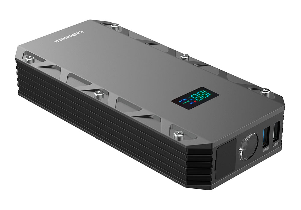ジャンプスターター 12000mAh ディスプレイ付き – カシムラ
