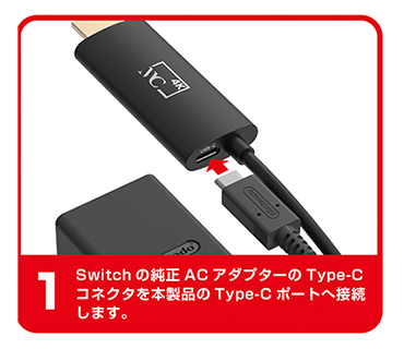 HDMI変換ケーブル スイッチTV出力用 – カシムラ