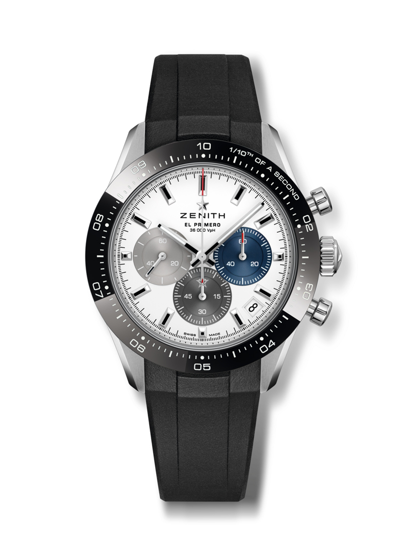 クロノマスタースポーツラバーベルト18.3101.3600/21.R951｜ゼニス