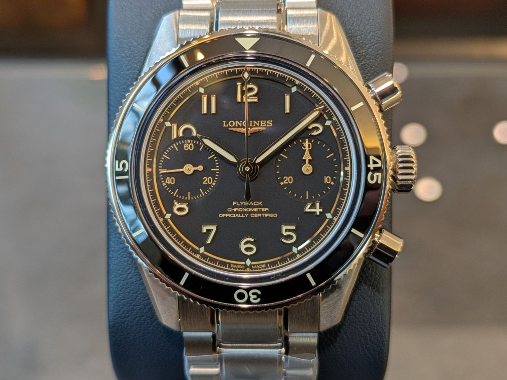 ロンジン】大注目の人気モデルが再入荷です！_スピリット パイロット