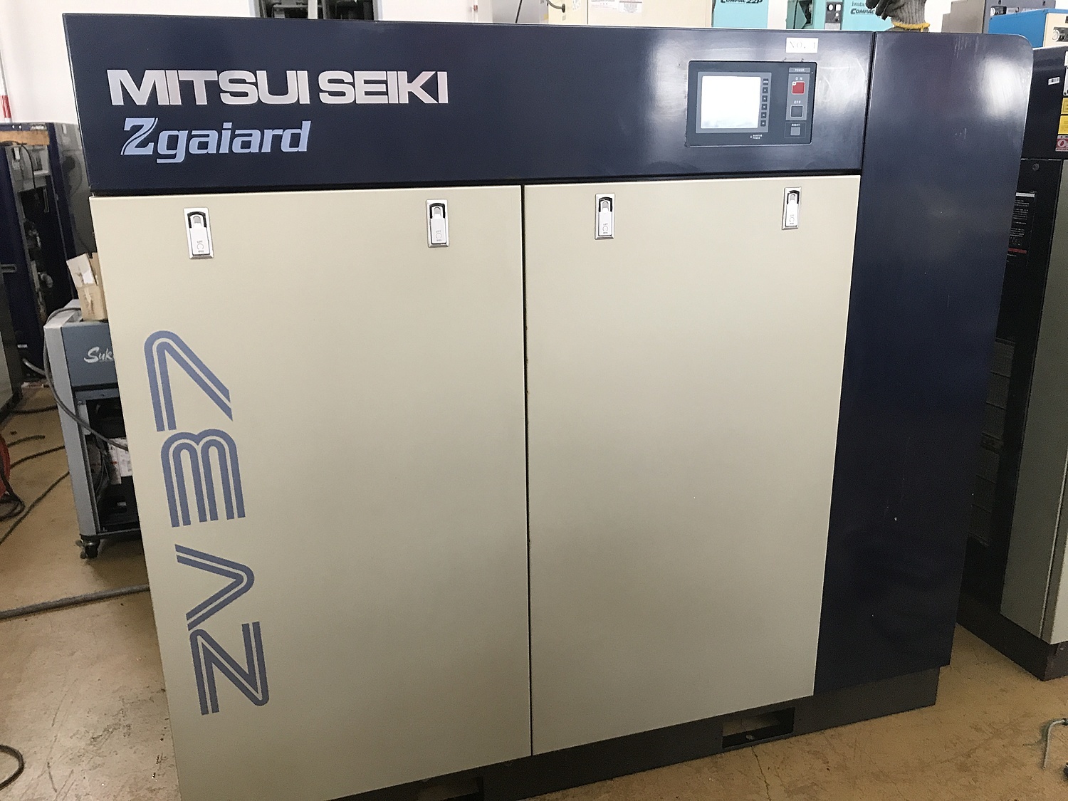 C123377 スクリューコンプレッサー 三井精機 ZV37AS4i-R | 株式会社